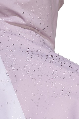 Coupe-vent à capuche - Gris clair et blanc