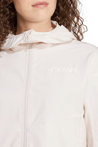 Veste de randonnée Softshell à capuche W Mt Sosh Ja - Mauve