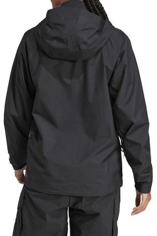 Veste de hiking à capuche 2L Rain - Noir