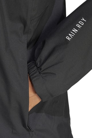 Veste de hiking à capuche 2L Rain - Noir