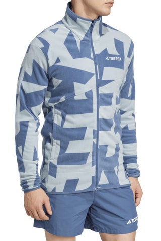 Veste regular polaire Terrex - Gris