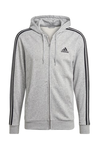 Veste à capuche Essentials - Gris chiné