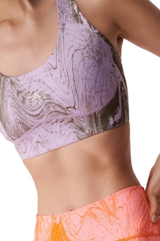 Brassière de sport push-up True Purpose Power Impact - Violet