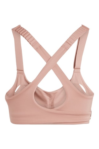 Brassière de running push-up FastImpact Luxe Run - Vieux rose