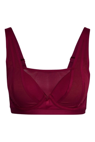 Brassière d’entraînement TLRD Impact Luxe - Bordeaux