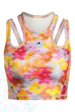 Brassière tie and dye push-up TruePurpose - Orange et fuchsia