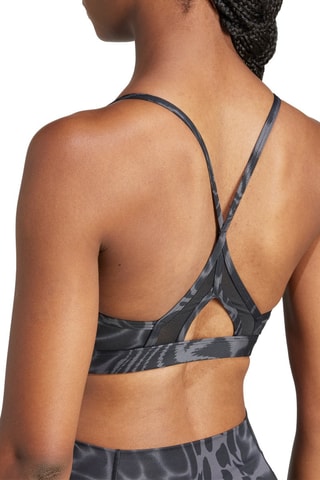 Brassière push-up Aeroreact - Noir et gris