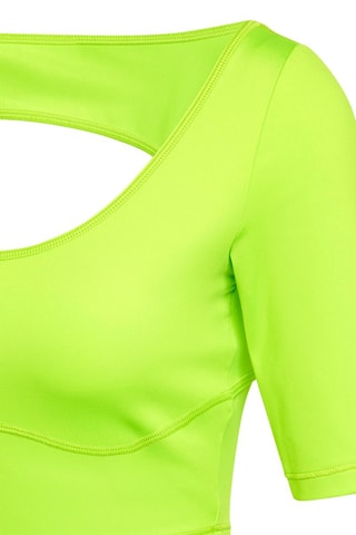 Crop top Stella McCartney - Vert fluo