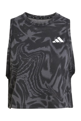 Crop top d’entraînement Essentials - Noir