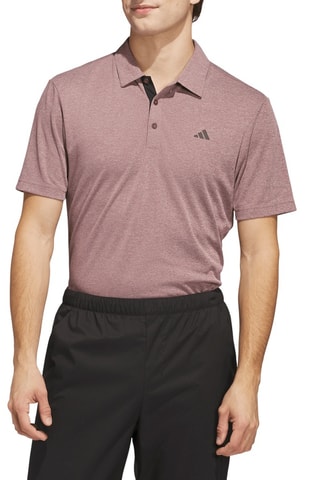 Polo de golf - Marron chiné