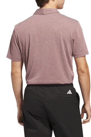 Polo de golf - Marron chiné