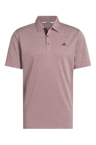 Polo de golf - Marron chiné