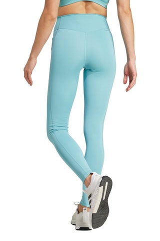 Legging de yoga taille haute Optime - Vert d’eau