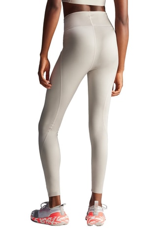 Legging taille haute TruePurpose Shine - Beige