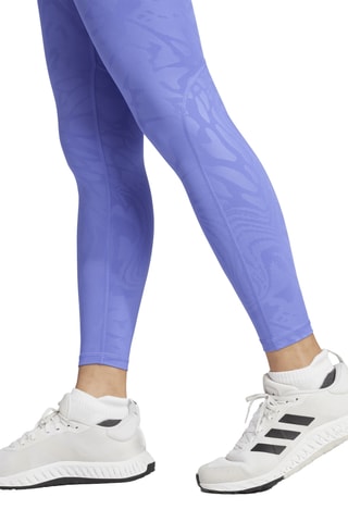 Legging de sport 7/8 taille haute - Bleu cobalt
