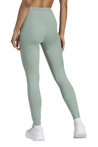 Legging de running Ultimate Refl 78 - Vert-gris