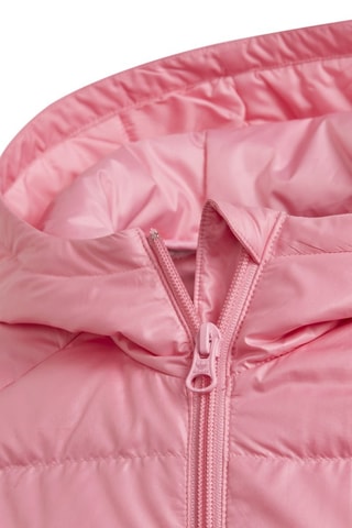 Doudoune longue à capuche - Rose