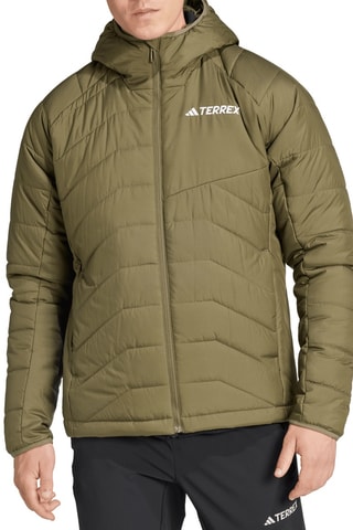 Doudoune à capuche Terrex Multi - Vert olive