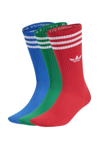 3 paires de chaussettes Originals - Rouge et bleu cobalt