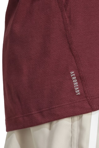 T-shirt regular de running Own the run - Rouge