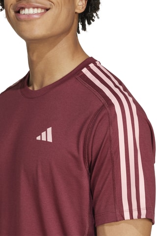 T-shirt regular de running Own the run - Rouge