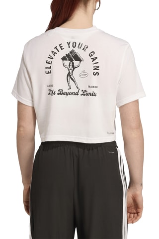 T-shirt loose d’entraînement - Blanc