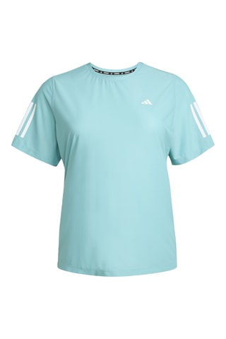 T-shirt de running Own the Run - Vert d’eau