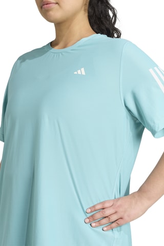 T-shirt de running Own the Run - Vert d’eau