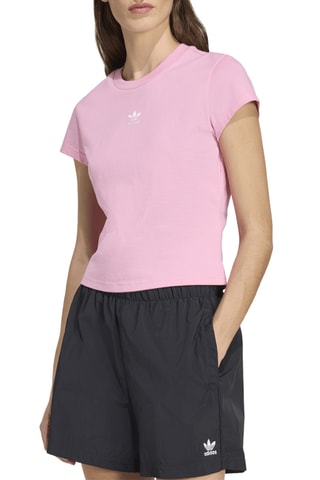 T-shirt slim Essentials - Rose