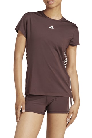 T-shirt slim d’entrainement Hyperglam - Marron