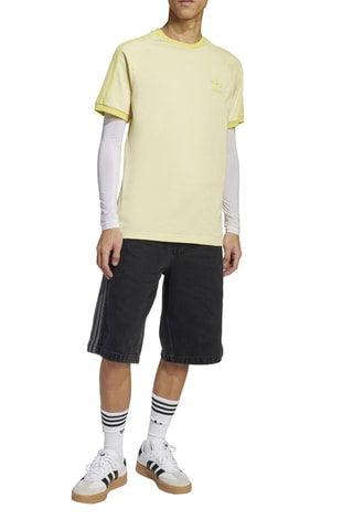 T-shirt slim Adicolor Classics - Jaune