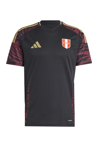 Maillot de football Pérou - Noir et bordeaux