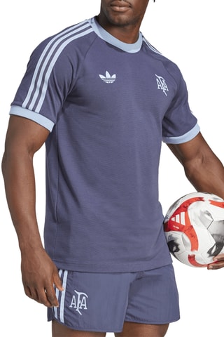 T-shirt slim de football Argentine Anniversary - Bleu marine
