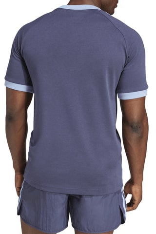 T-shirt slim de football Argentine Anniversary - Bleu marine