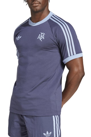 T-shirt slim de football Argentine Anniversary - Bleu marine