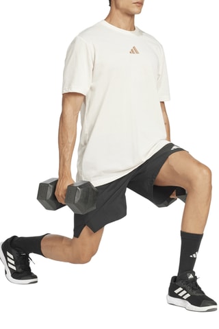 T-shirt loose d’entrainement One Rep at a Time - Blanc