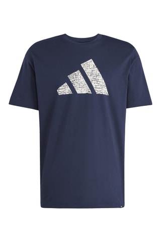 T-shirt regular Codes Animal - Bleu marine