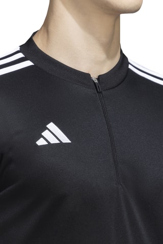 T-shirt slim d'entraînement de football Tiro 23 Club - Noir