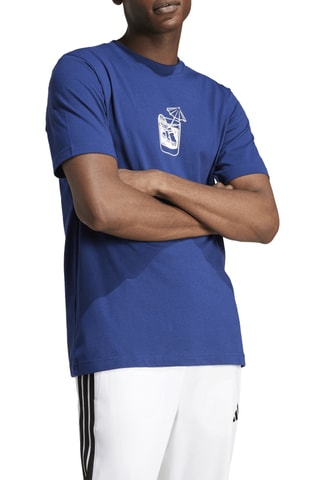 T-shirt regular Lounge Drink - Bleu marine