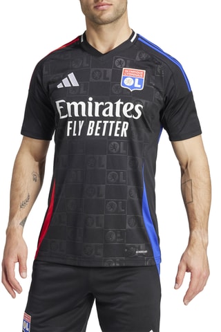 Maillot de football Olympique Lyonnais 24/25 - Noir