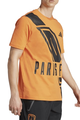 T-shirt regular Paris FC et Ninho - Orange