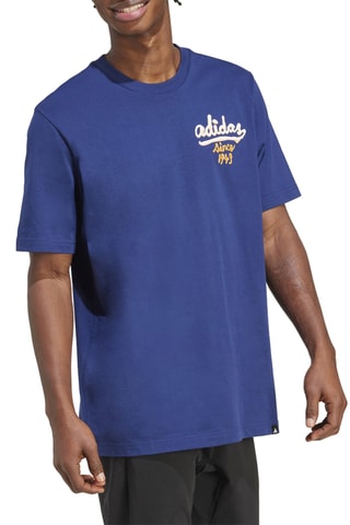 T-shirt regular - Bleu foncé