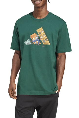 T-shirt regular - Vert foncé