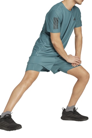 T-shirt de running Own The Run - Vert