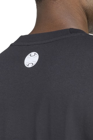 T-shirt loose Teamgeist - Noir