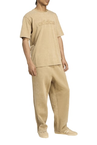 T-shirt tie and dye Washed - Marron clair