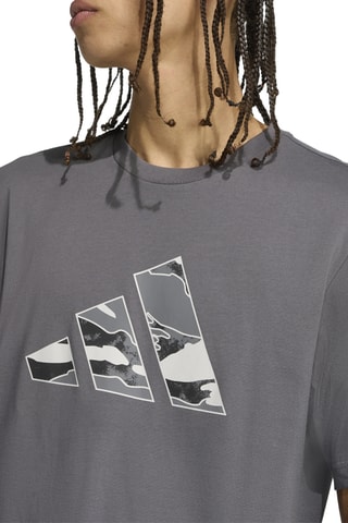 T-shirt regular - Gris foncé