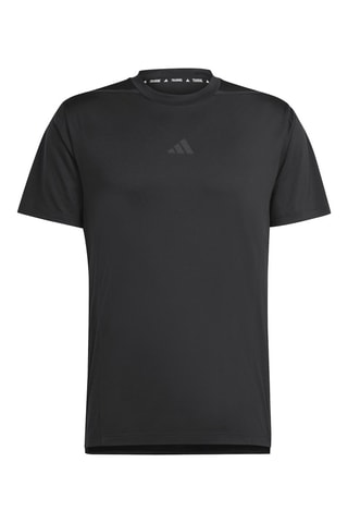 T-shirt d'entraînement slim d’entraînement D4T Adistwo - Noir