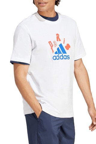 T-shirt Key City - Blanc