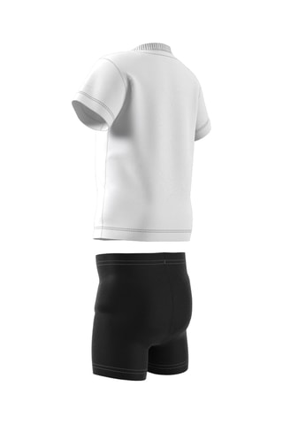 T-shirt et cycliste - Blanc